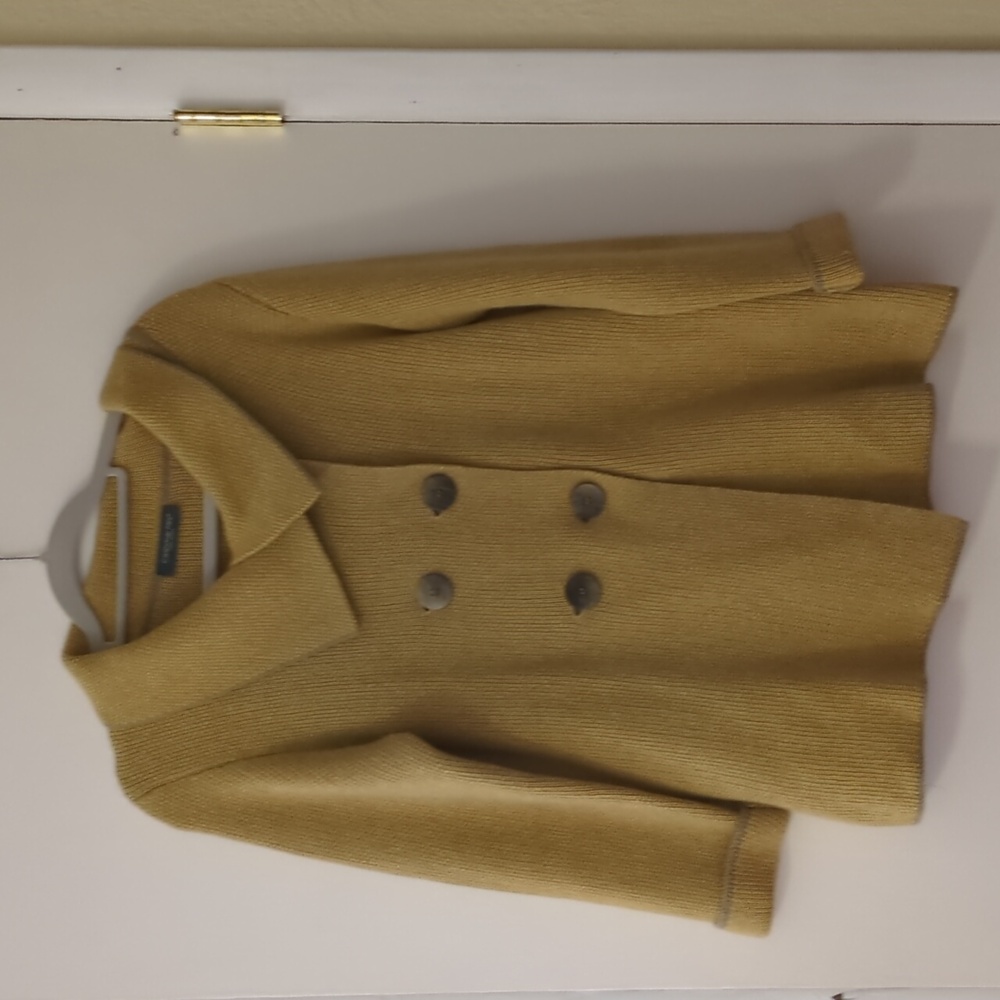 Cashmere wool silk blend sweater